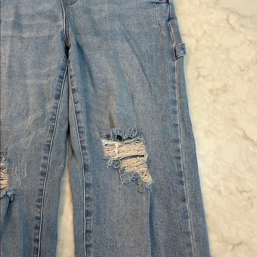 Wild Fable distressed overalls - Picture 5 of 8